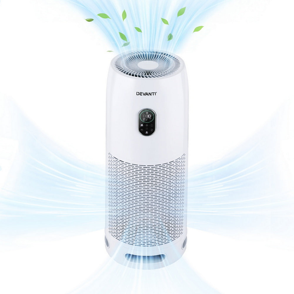 Devanti air purifier with UV lamp and negative ion function