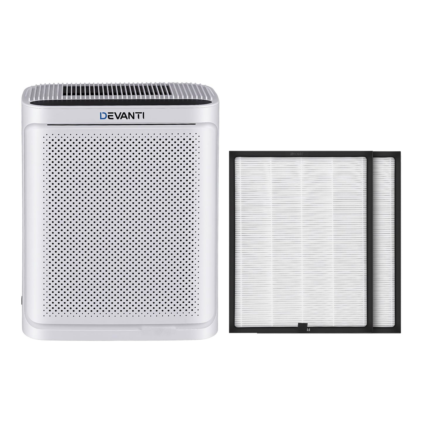 Devanti Air Purifier H12 HEPA Cleaner PM2.5 Display Spare Filter White