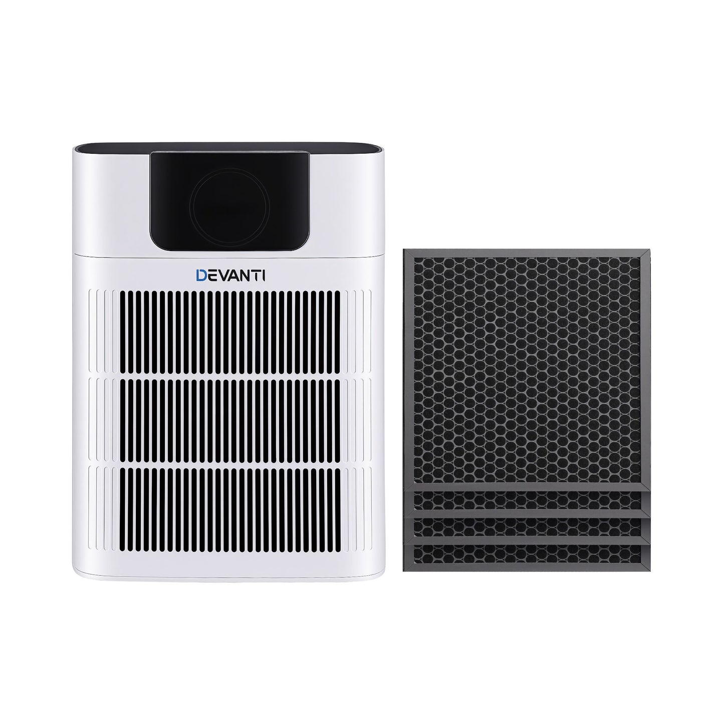 Devanti Pet Air Purifier H12 HEPA Filter Cleaner Replacement Filter White