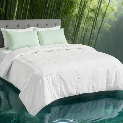 Giselle Bedding 200GSM Bamboo Blend Summer Quilt | Queen