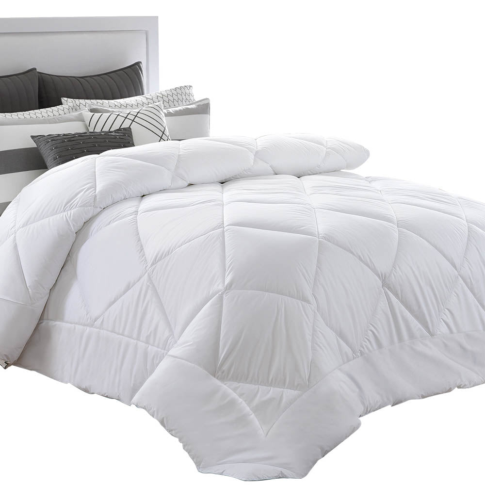 King Size Hypoallergenic Bamboo Microfibre Quilt 400GSM I Dust Mite Allergy Solutions Australia Dust Mite Resistant - Dust Mite Allergy Solutions - Anti dustmite and anti allergy bedding - Hypoallergenic Quilt - Anti allergy comforter - anti dustmite duvet - Anti dustmite hypoallergenic