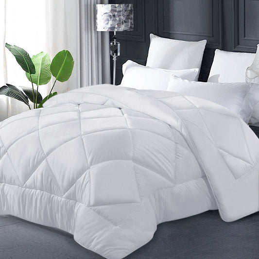 King Size Hypoallergenic Bamboo Microfibre Quilt 400GSM I Dust Mite Allergy Solutions Australia Dust Mite Resistant - Dust Mite Allergy Solutions - Anti dustmite and anti allergy bedding - Hypoallergenic Quilt - Anti allergy comforter - anti dustmite duvet - Anti dustmite hypoallergenic
