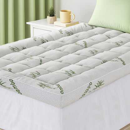 Giselle Bedding 1500GSM Pillowtop Mattress Topper | Bamboo Cover | 11cm | King Single