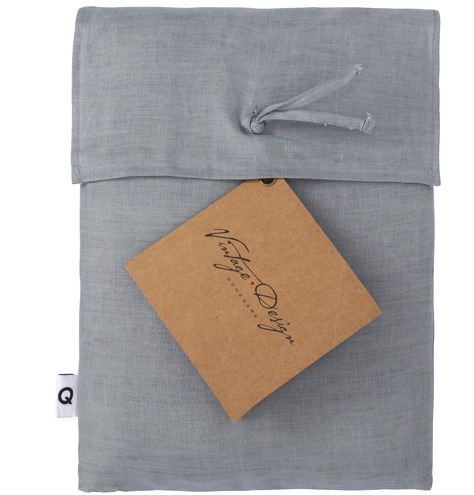 Hemp Eucalypt Sheet Set I  King I Blue - Dust Mite Allergy Solutions