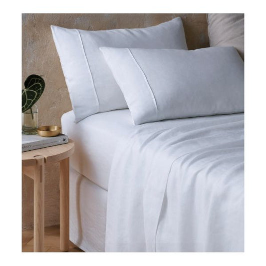 Hemp Sheet Set I Super King I White - Dust Mite Allergy Solutions Australia