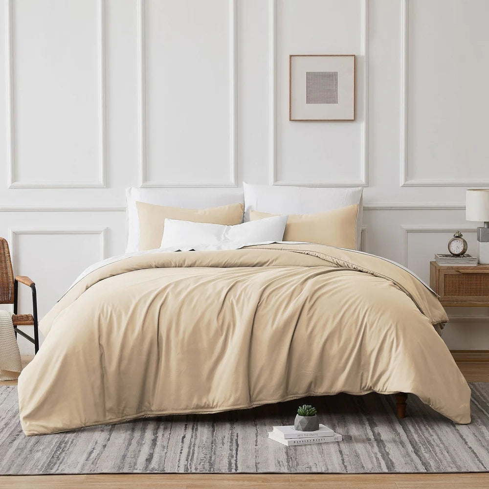 700 TC Tencel Lyocell & Cotton Quilt Cover Set | King