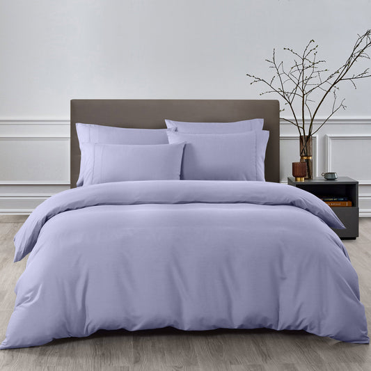 Royal Comfort 2000TC Bamboo Quilt Cover Set | King | Lilac Grey