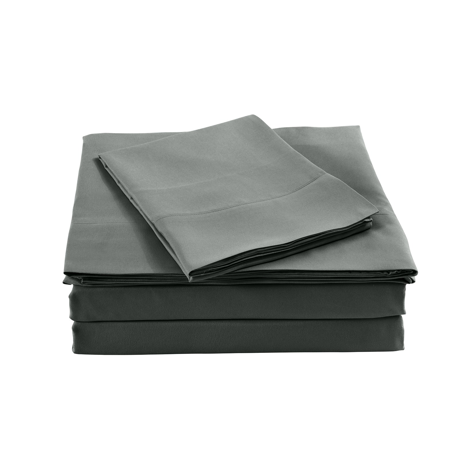 Royal Comfort 1000TC Bamboo Blend Sheet Set | King | Charcoal