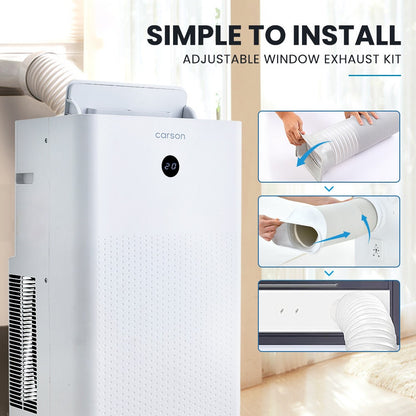 CARSON 3.5kW Portable Air Conditioner, with Dehumidifier Mode & Fan Cooler