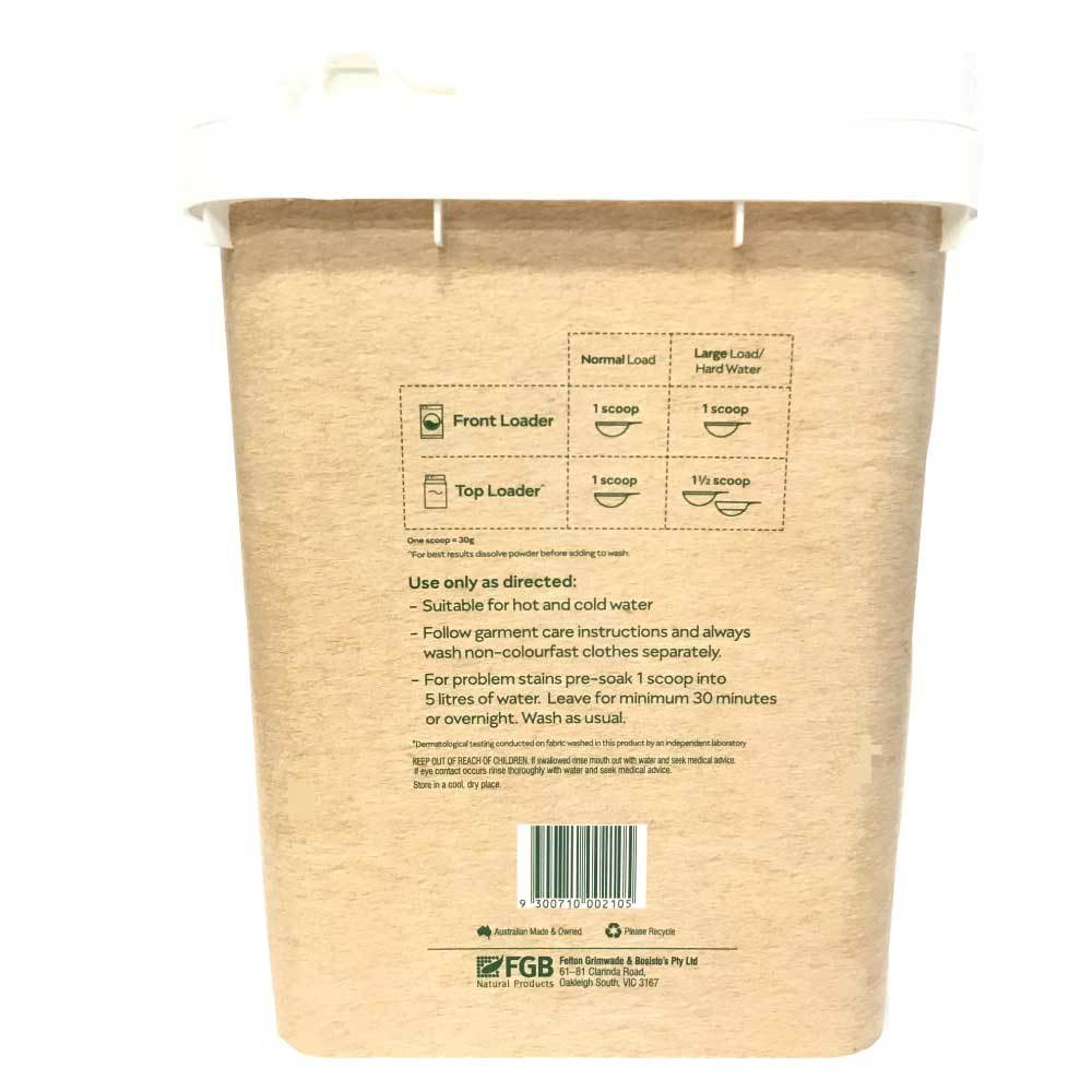 Bosisto's 10Kg Bulk Sensitive Eucalyptus Laundry Powder