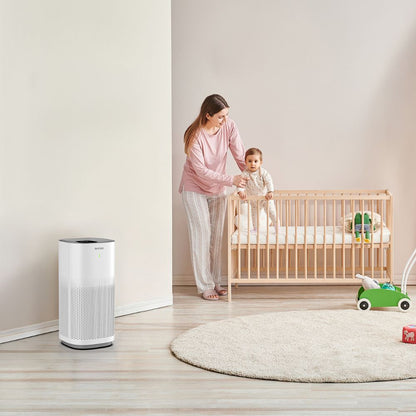 H13 HEPA filter and 5-stage filtration inside the Lavish Plus ION530 | Dust Mite Allergy Solutions Australia