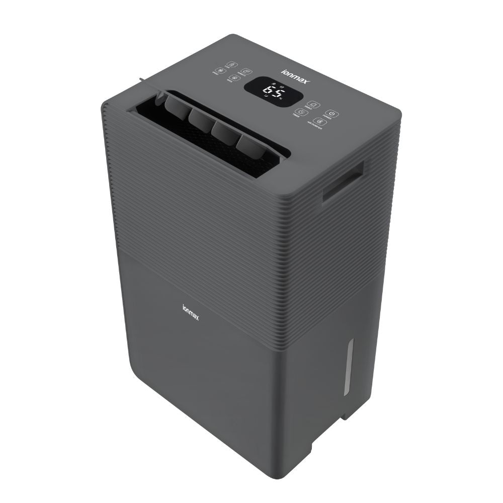 Rhine Pro ION650 control panel with WiFi and PM2.5 air-quality indicator | Dust Mite Allergy Solutions Australia