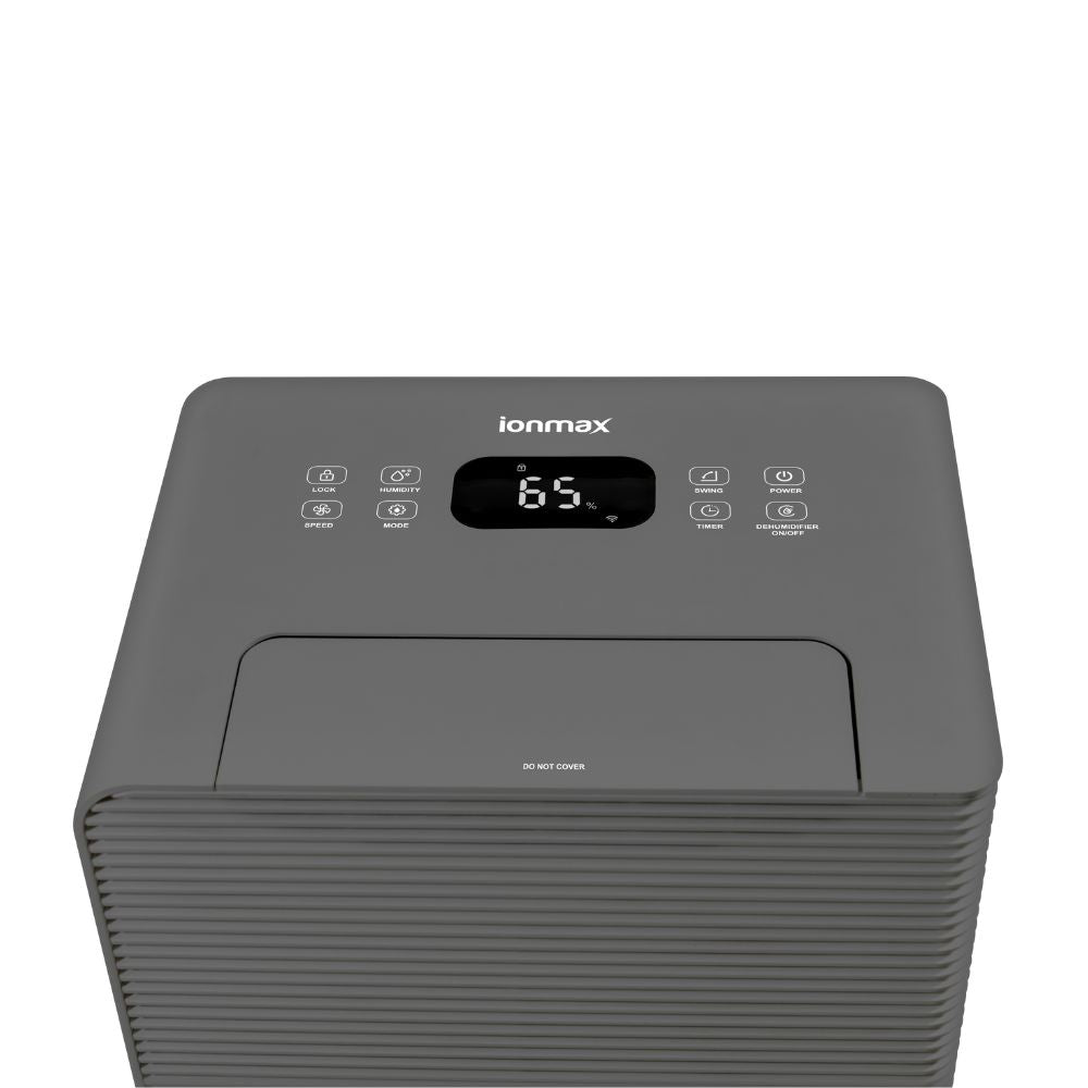 H13 HEPA filter inside the Ionmax Rhine Pro ION650 50L dehumidifier | Dust Mite Allergy Solutions Australia