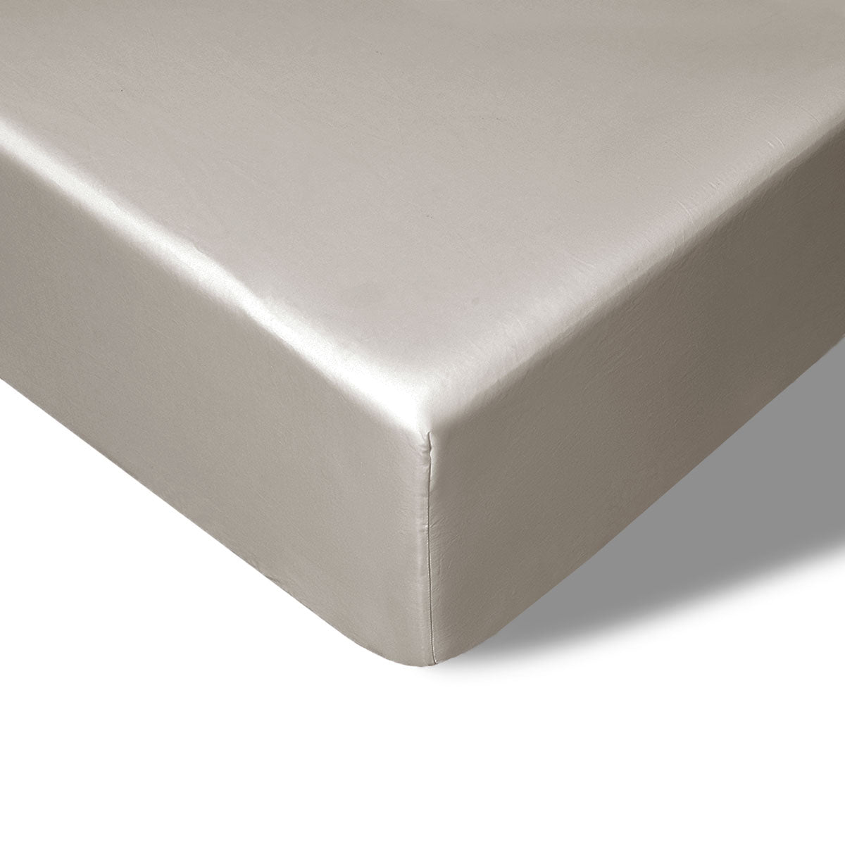 Accessorize 400TC Bamboo Cotton Fitted Sheet | Double | Stone
