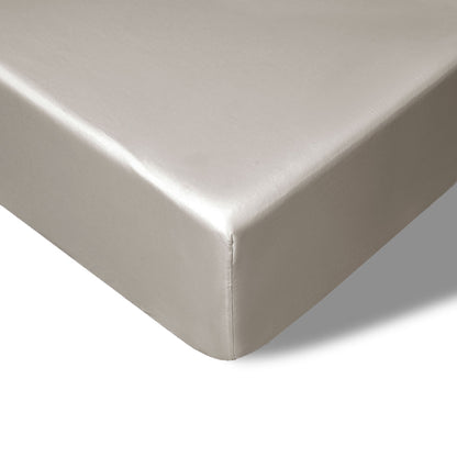 Accessorize 400TC Bamboo Cotton Fitted Sheet | King | Stone