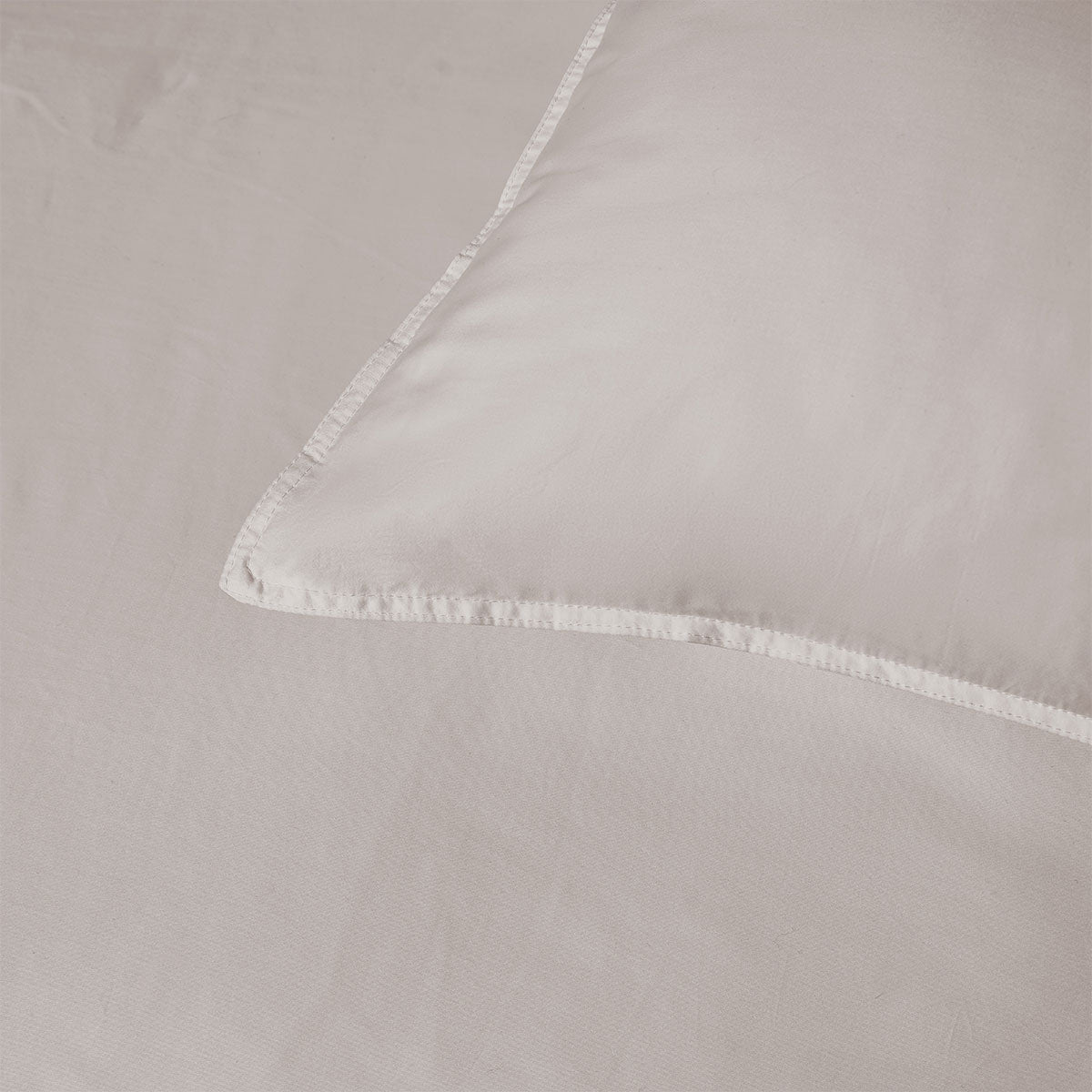 Accessorize 400TC Bamboo Cotton Quilt Cover Set | Single | Stone