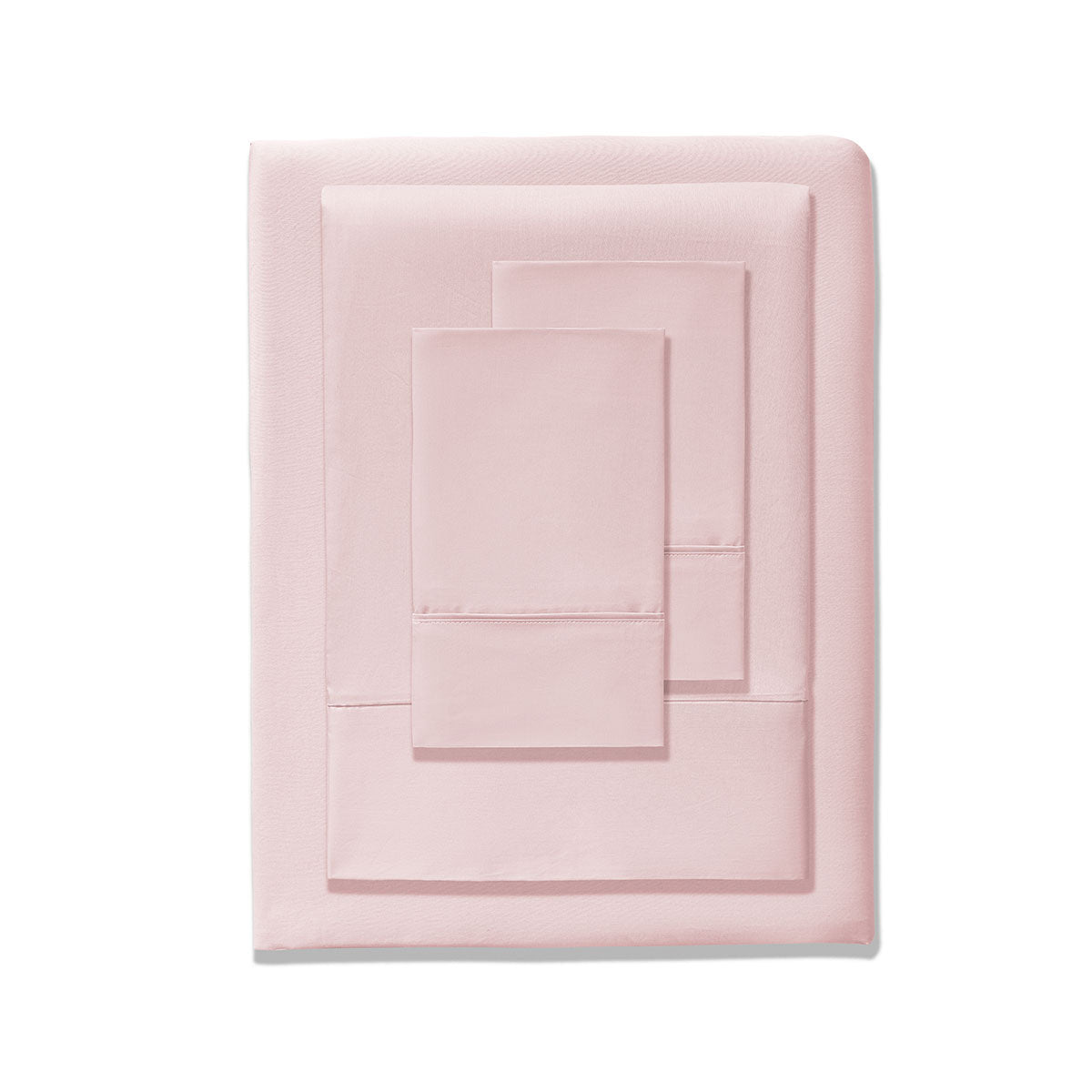 Accessorize | Bamboo Cotton Sheet Set | 400TC | Double | Blush