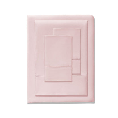 Accessorize | Bamboo Cotton Sheet Set | 400TC | Double | Blush