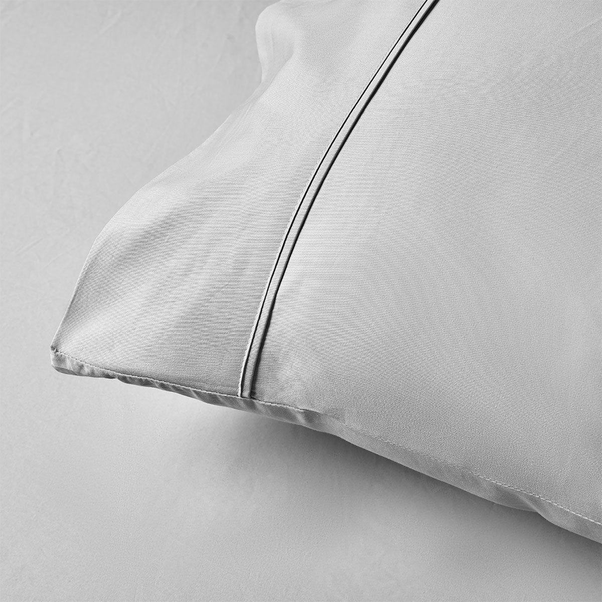 Accessorize 400TC Bamboo Cotton Sheet Set | Single | Grey