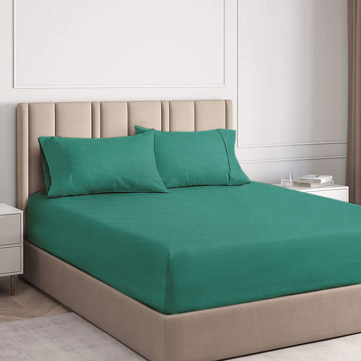 Ramesses 2000TC Cooling Bamboo Combo Set | Double | Teal