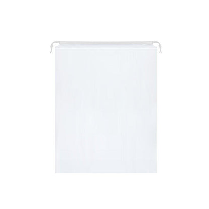 25PCS Portable Travel Shoe Bags Sport Storage Pouch Drawstring Dust Organizer - White-30*35cm