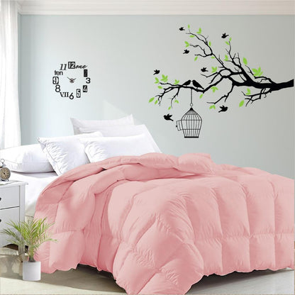 Luxor Bamboo Blend Quilt 200GSM | Summer | King Single | Blush