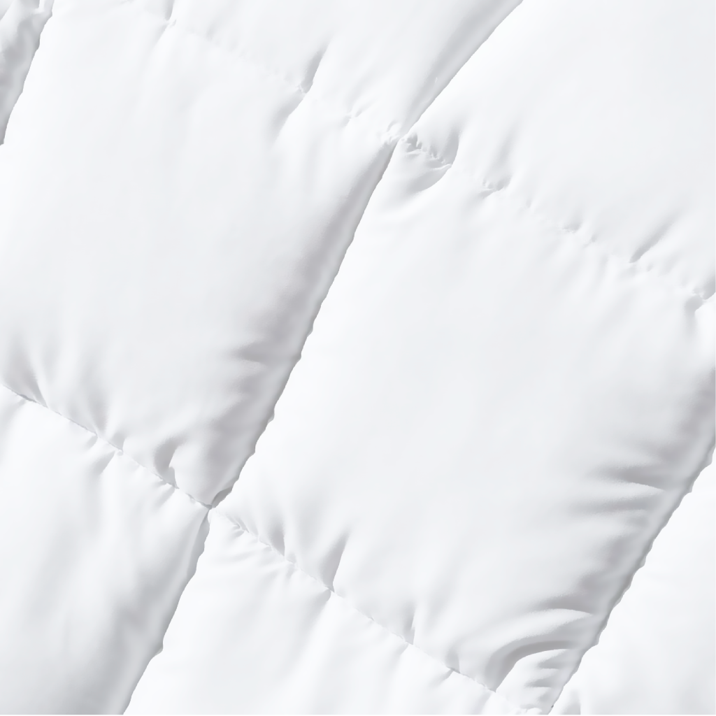 Luxor Bamboo Blend Quilt 400GSM | All Season | King Single | White