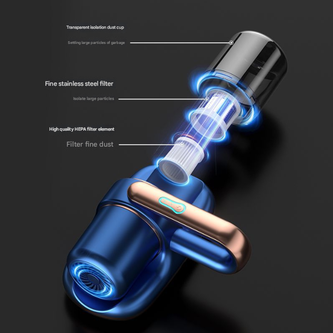 high suction handheld dust mite vacuum