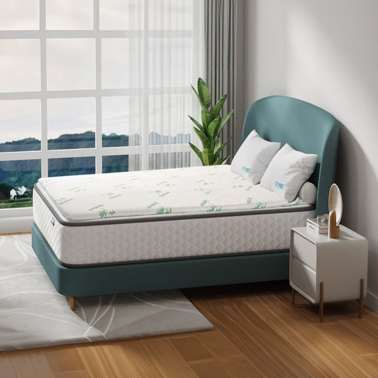 Memory Foam Mattress Topper | Bamboo Cover | 4cm | Double