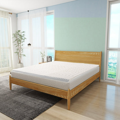 Memory Foam Mattress Topper | Bamboo Cover | 8cm | Double