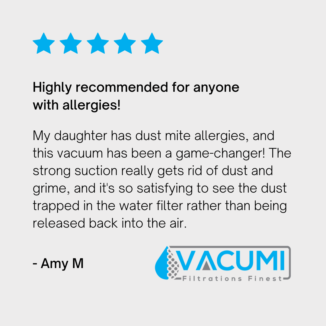 Water Filter Vacuum I VACUMI VC3 I Free Shipping – Dust Mite Allergy ...