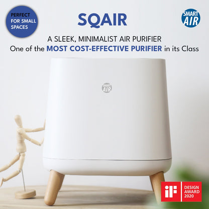 SmartAir Sqair H12 HEPA air purifier— dust mite allergen filtration, Australia