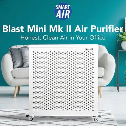 SmarAir Blast Mini Mk II Air Purifier CADR 585 m3/h Dust Mite Allergy Solutions