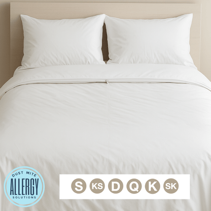 buy dust mite quilt cover Australia single, king single, double, queen, king, super king size available.