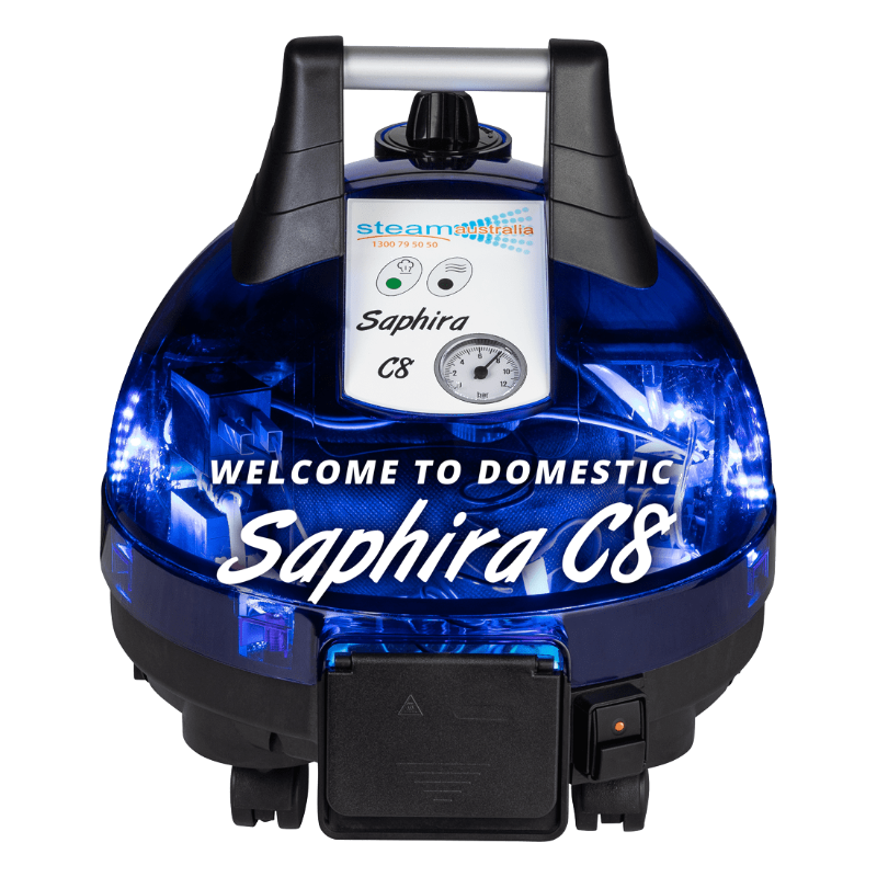 Saphira C8 Dry Steam Cleaner I Dust Mite Allergy Solutions Australia