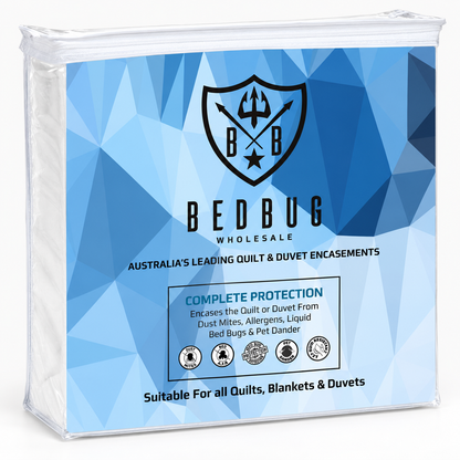 Waterproof Dust Mite Quilt & Doona Protector — Zippered, AU