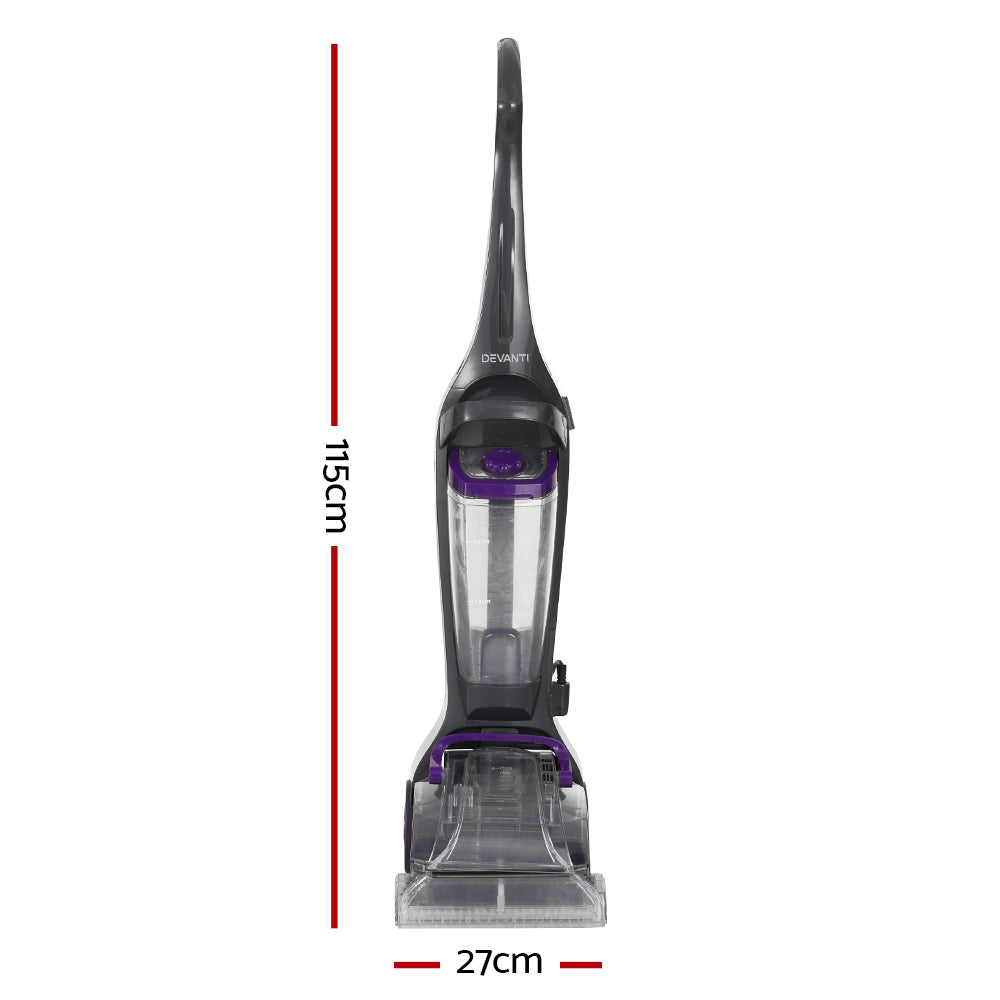 Devanti Carpet Washer Handheld Vacuum Cleaner 800W - Dust Mite Allergy Solutions