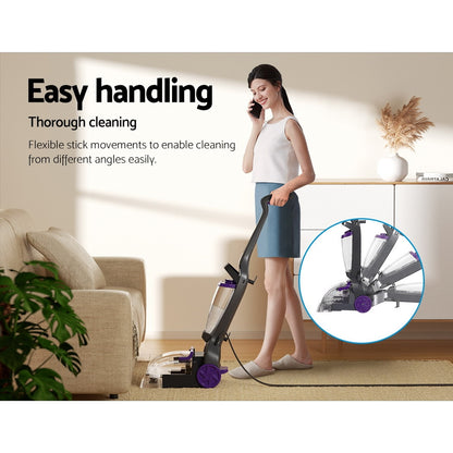 Devanti Carpet Washer Handheld Vacuum Cleaner 800W - Dust Mite Allergy Solutions