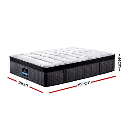 Giselle Latex Foam Mattress | Single | 99% Dust Mite Resistant  | Dust Mite Allergy Solutions - Hypoallergenic mattress, Dust mite resistant mattress, Anti-bacterial mattress, Allergy-free mattress