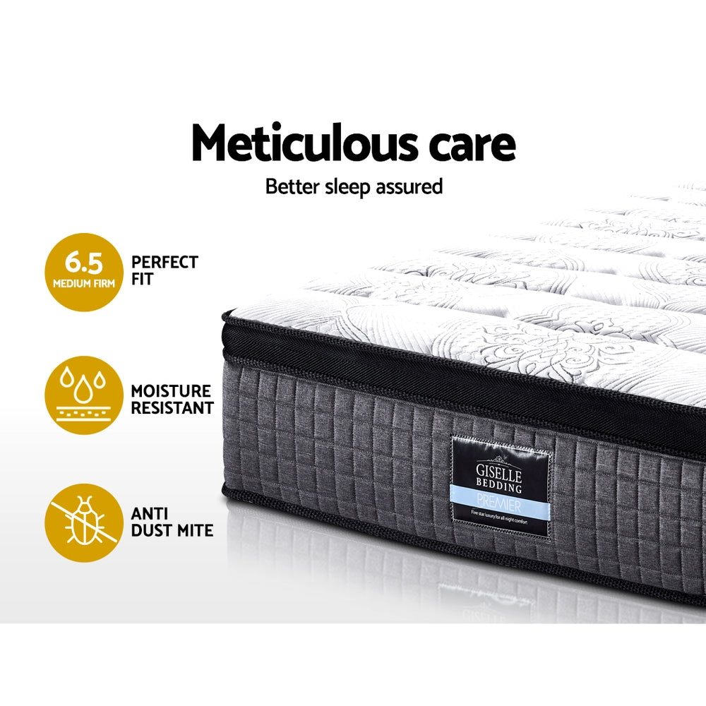 Giselle Latex Foam Mattress | Single | 99% Dust Mite Resistant  | Dust Mite Allergy Solutions - Hypoallergenic mattress, Dust mite resistant mattress, Anti-bacterial mattress, Allergy-free mattress