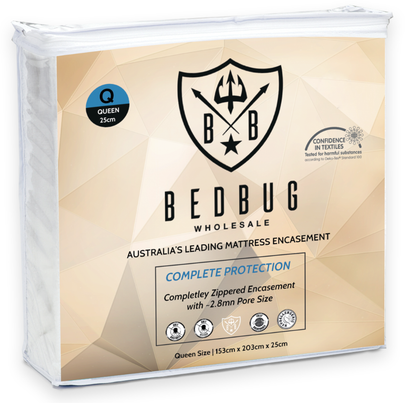 100% Cotton Mattress Protector 25 cm Dust Mite, Allergy & Bed Bug  Dust Mite Allergy Solutions