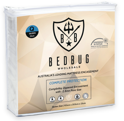 Dust Mite Mattress Cover | 100% Cotton I 25 cm depth I Dust Mite Allergy Solutions Australia