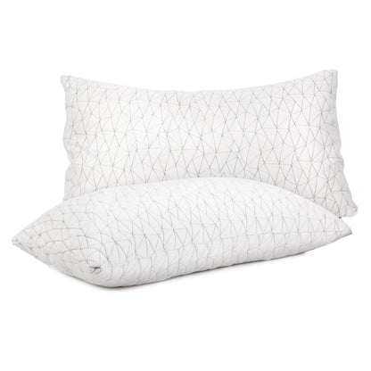 Set of 2 King Memory Foam Pillows (Giselle Bedding)Set of 2 King Memory Foam Pillows (Giselle Bedding)