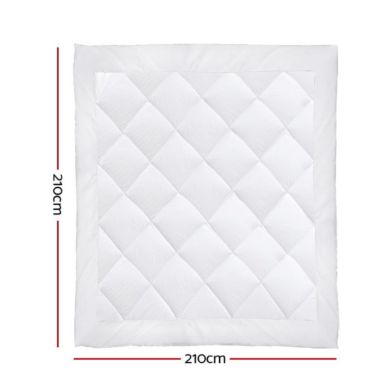 Bamboo Microfiber Quilt 700GSM I Queen size - Dust Mite Allergy Solutions - Anti dustmite and anti allergy bedding - Hypoallergenic Quilt - Anti allergy comforter - anti dustmite duvet - Anti dustmite hypoallergenic