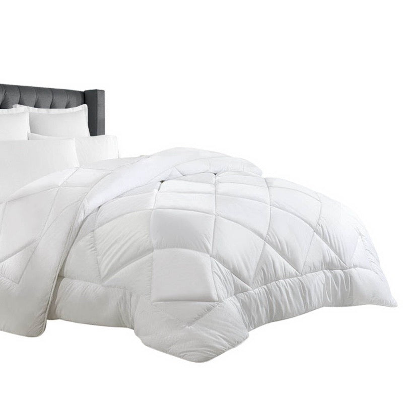 Microfibre Bamboo Quilt 700GSM I Super King Size- Dust Mite Resistant - Dust Mite Allergy Solutions - Anti dustmite and anti allergy bedding - Hypoallergenic Quilt - Anti allergy comforter - anti dustmite duvet - Anti dustmite hypoallergenic