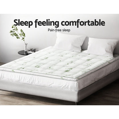Pillowtop Bamboo Mattress Topper Giselle  Single I King Single I Double I Queen I King