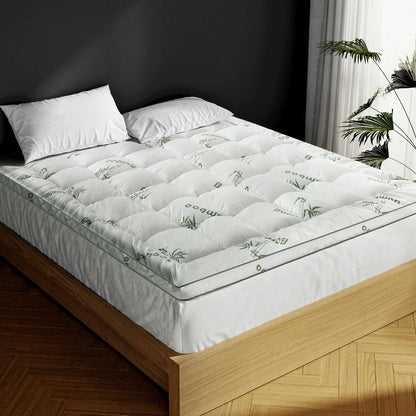 Pillowtop Bamboo Mattress Topper Giselle  Single I King Single I Double I Queen I King