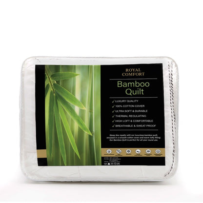 Bamboo Blend Quilt 250GSM I Double Dust Mite Allergy Solutions - Anti dustmite and anti allergy bedding - Hypoallergenic Quilt - Anti allergy comforter - anti dustmite duvet - Anti dustmite hypoallergenic