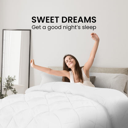 King Size Hypoallergenic Bamboo Microfibre Comforter Quilt 700gsm I Dust Mite Allergy Solutions Australia Dust Mite Resistant - Dust Mite Allergy Solutions - Anti dustmite and anti allergy bedding - Hypoallergenic Quilt - Anti allergy comforter - anti dustmite duvet - Anti dustmite hypoallergenic
