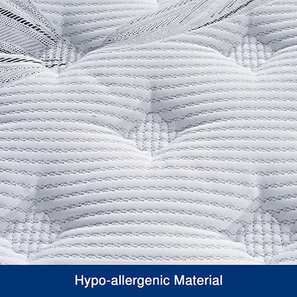 Latex Pillow Top Mattress | King | 99% Dust Mite Resistant | Dust Mite Allergy Solutions Hypoallergenic mattress, Dust mite resistant mattress, Anti-bacterial mattress, Allergy-free mattress